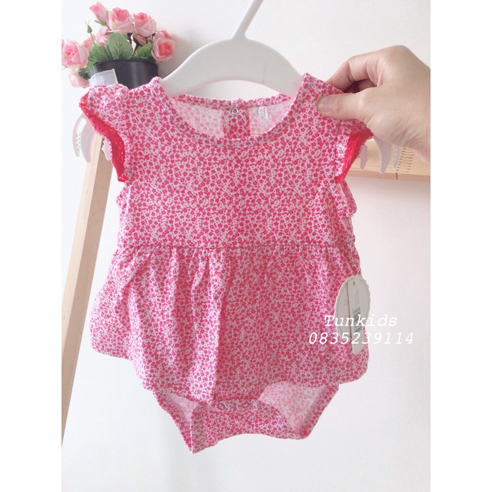 Body đùi, romper đùi xuất xịn bé gái {Sz 3/6,6/9m}