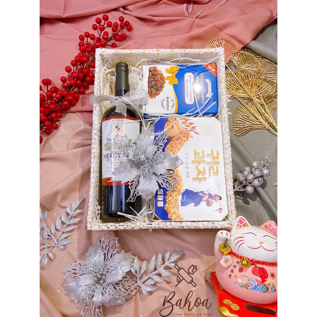 Giỏ Qùa Tết Hộp Qùa Tặng Đựng Bánh Kẹo Đẹp Giá Rẻ Biếu Tết Đơn Giản Sang Trọng Cao Cấp Cho Doanh Nghiệp 2022 | BigBuy360 - bigbuy360.vn