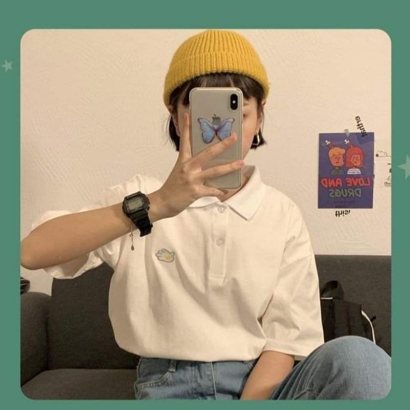 Áo polo ngắn tay ulzzang