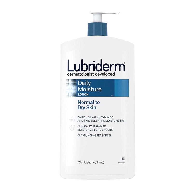 Dưỡng thể Lubriderm Daily Moisture Lotion 177ml &amp; 709ml Mỹ