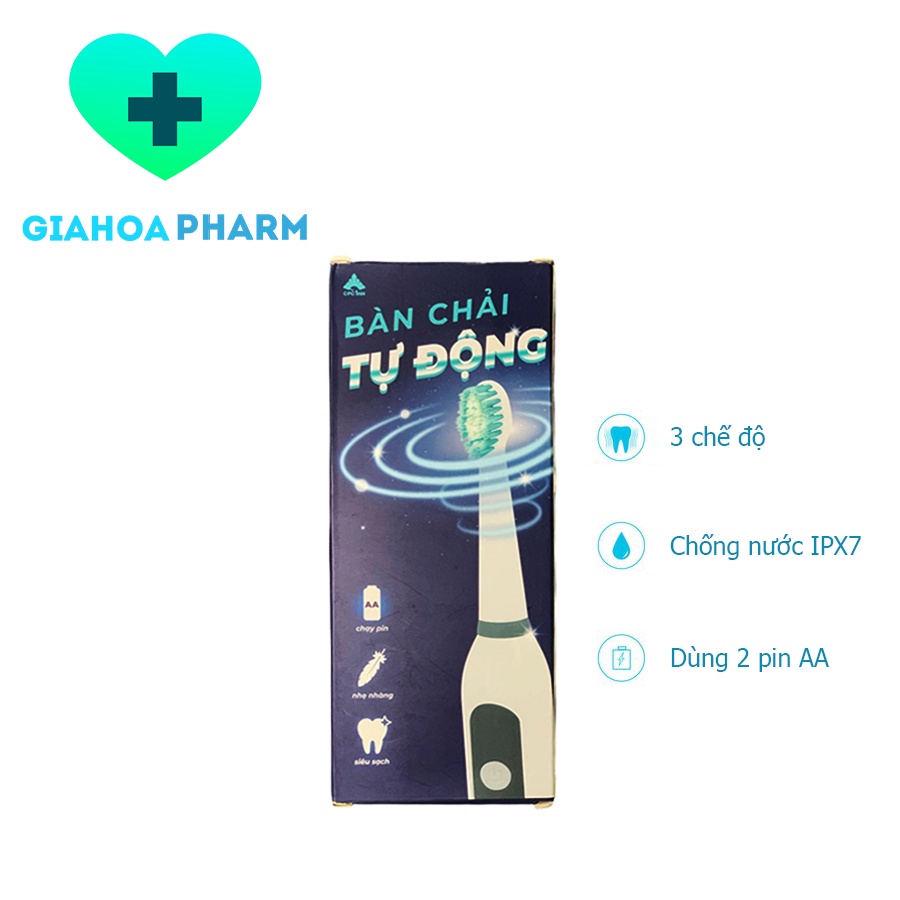 Bàn chải điện sử dụng pin AA (2 pin) (Hàng quà tặng CPC1)