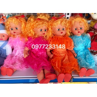 BUP BÊ TÂY CÓ NHẠC size Đại 40cm