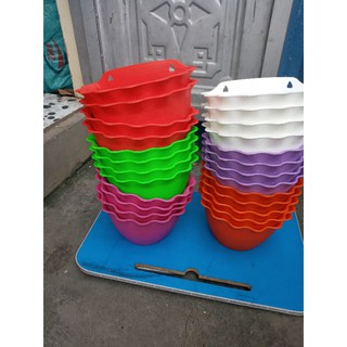 Chậu ốp tường cao cấp có khay lót cách thủy 24cm x15cm x14cm