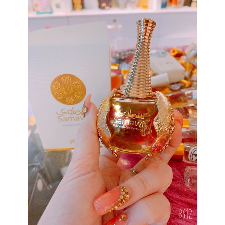 Tinh Dầu Nước Hoa Dubai Samawi Rasasi Nội Địa Chính Hãng Cao Cấp Cho Nữ Mùi Saffaron Hương Thơm Giá Bán Sỉ TPHCM 20ml