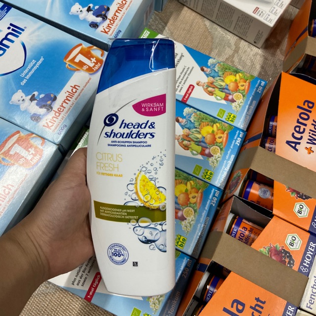 Dầu gội đầu Head & shoulders trị gàu Đức