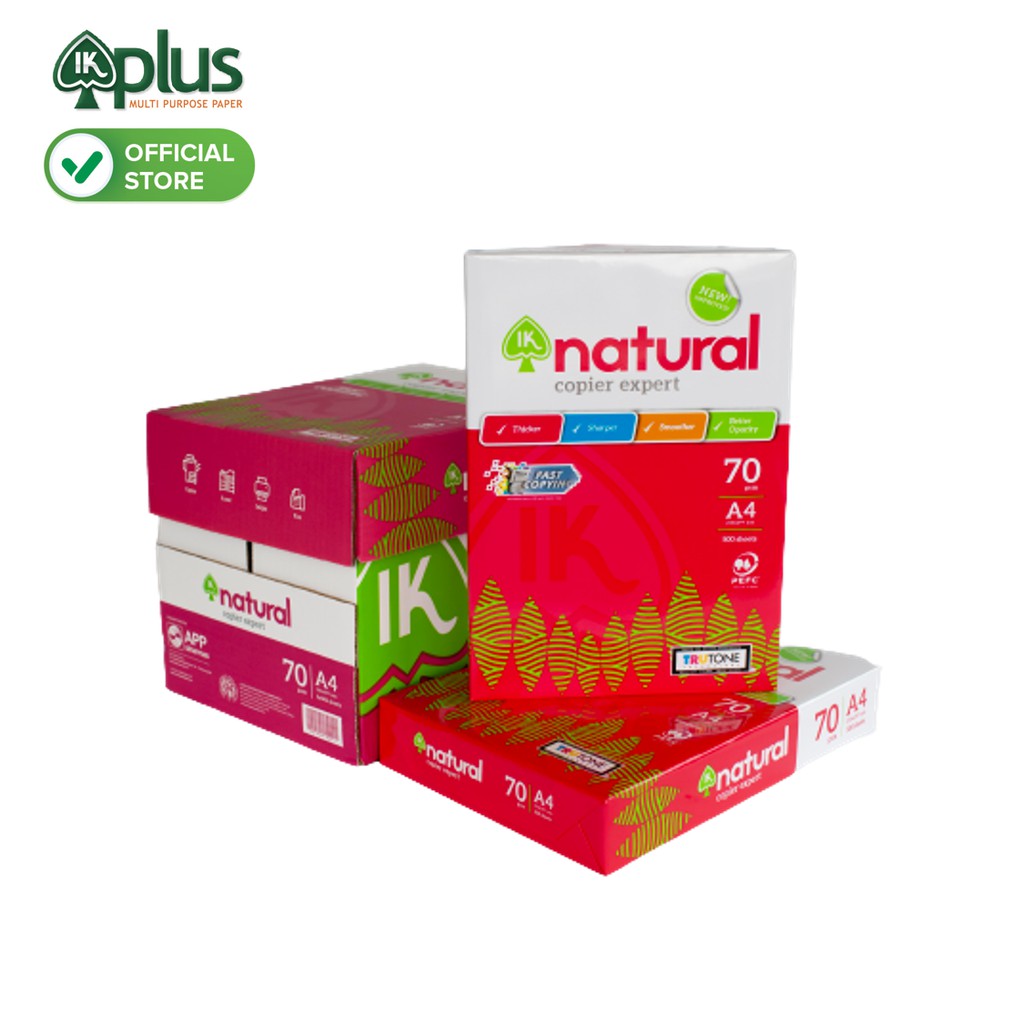 Thùng Giấy A4 IK Natural 70gsm