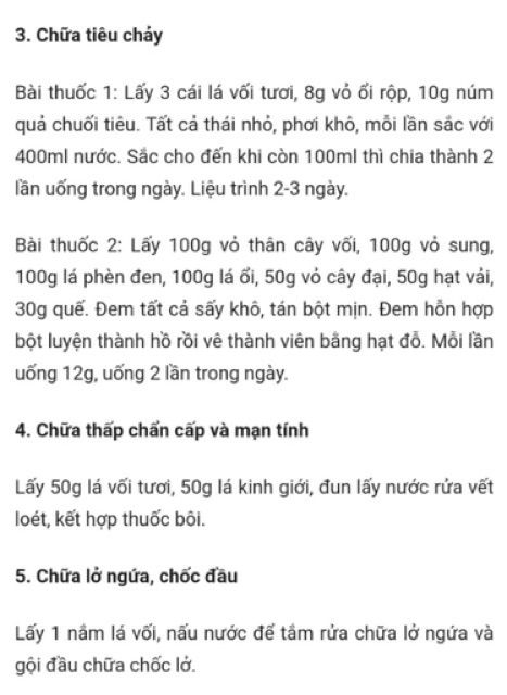 Lá Vối khô 1 kg mới vụ 2020