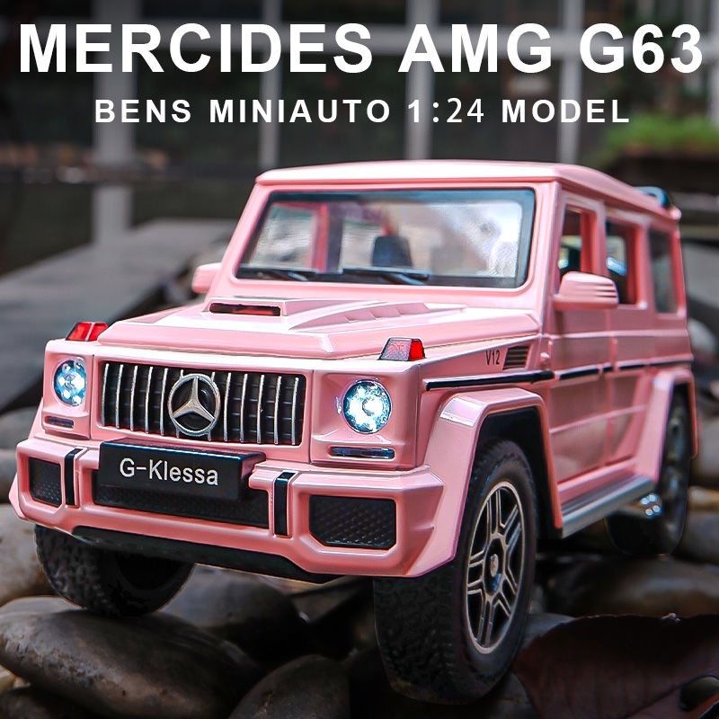 Mô Hình Xe Hơi Mercedes-benz Big G63 Bằng Hợp Kim Tỉ Lệ 1:24