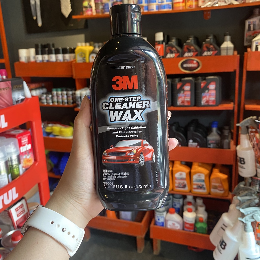 Dung Dịch Đánh Bóng 1 Bước 3M 473ml One Step Cleaner Wax PN39006 - Xóa Xước 3M - Phá Xước
