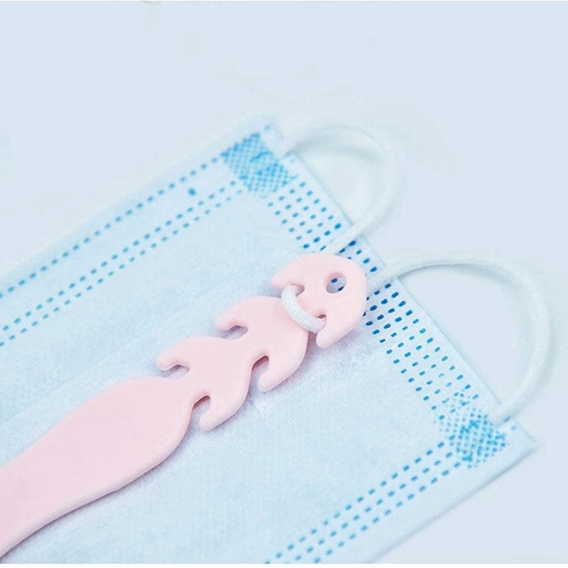 Dây Đeo Khẩu Trang Bằng Silicone Chống Trượt Giảm Đau Tai