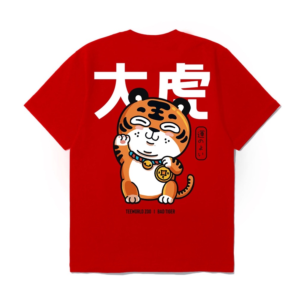 Áo thun Teeworld Waving Tiger T-shirt Nam Nữ Form Rộng Unisex | BigBuy360 - bigbuy360.vn