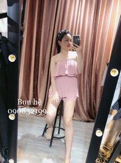 Jum voan lụa cúp ngực