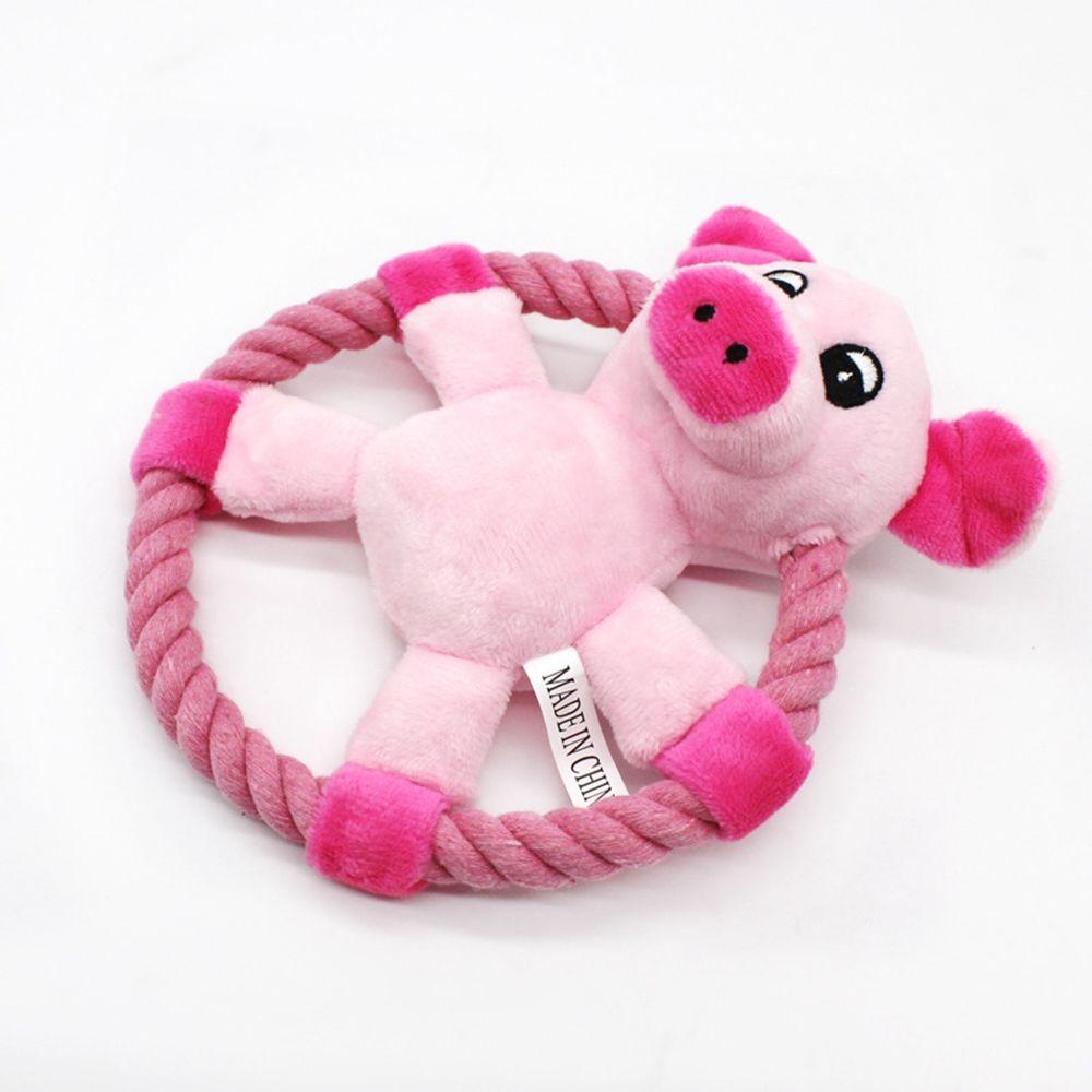 Đồ Chơi Dây Thừng Cotton Họa Tiết Hoạt Hình Phát Ra Âm Thanh Huấn Luyện Thú Cưng Cỡ Nhỏ / Vừa / Nhỏ