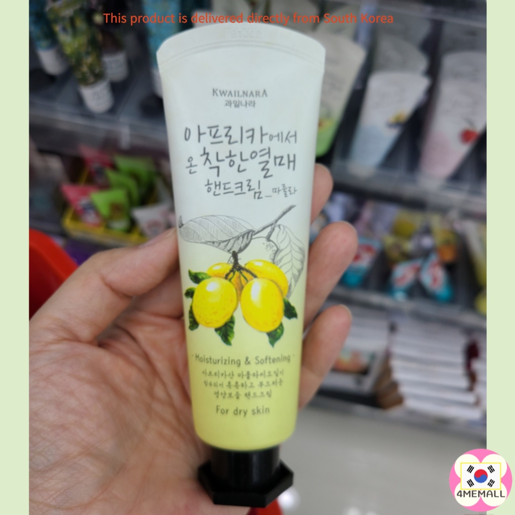 DAISO Kem dưỡng da tay hương trái cây KWAILNARA 80g 3 loại tùy chọn