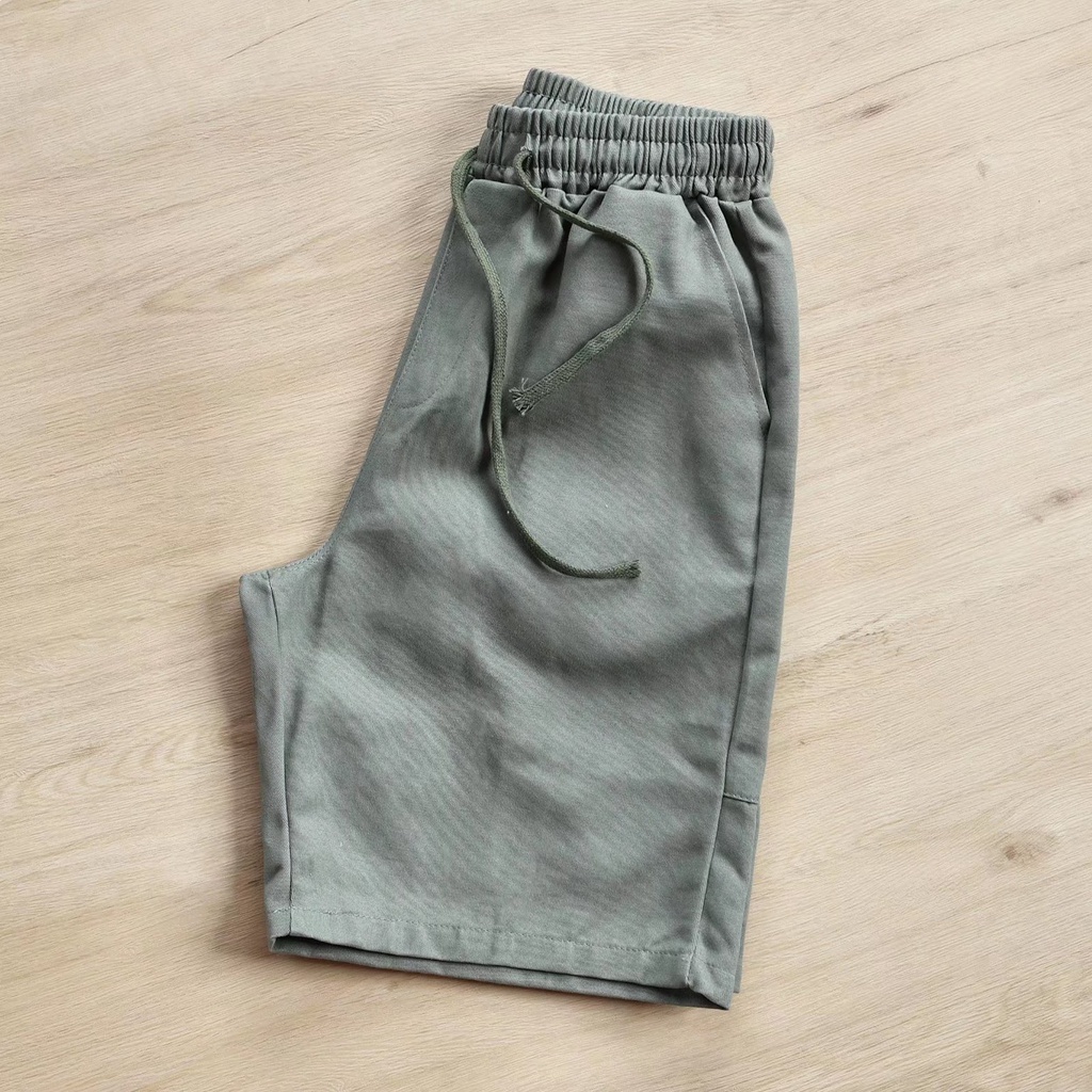 Quần Short Dáng Suông Nhiều Túi Thoải Mái Phong Cách Thời Trang Nhật Bản Cho Nam Giới Có Size M-3XL