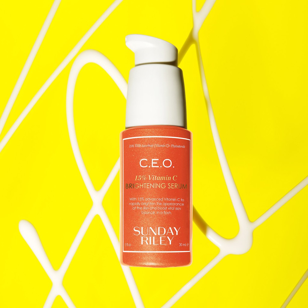 Serum tinh chất dưỡng trắng da Sunday Riley C.E.O 15% Vitamin C Rapid Flash Brightening