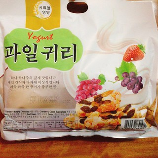 Bánh Ngũ Cốc Yến Mạch  Trái cây Yogurt Hàn Quốc 400gr