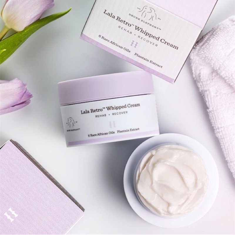(Bill US) Kem dưỡng Drunk Elephant Lala Retro Whipped Cream mini