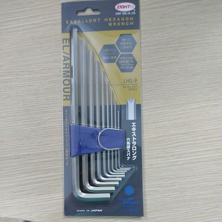 Bộ lục giác EIGHT LHS-9 1.5-10mm