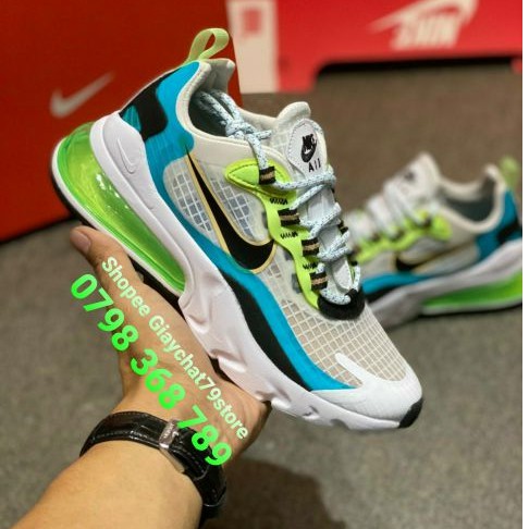 Giày Nike Air Max 270 React SE CT1265-300 Women (20) [Chính Hãng - FullBox - Giaychat79store]