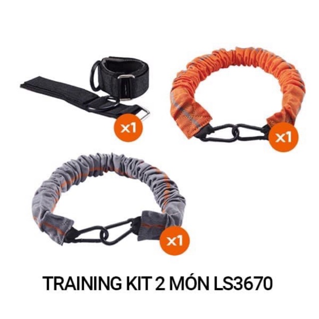 Bộ Kit 2 món dây kháng lực và dây quấn mắt cá chân