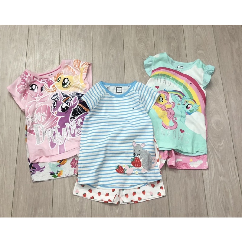 Bộ bé gái size 2-7t