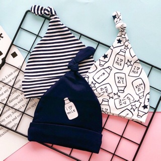 Nón sơ sinh set 3 momcare
