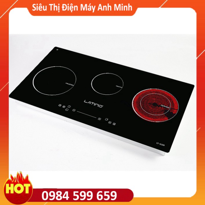 (Model 2021) Bếp điện từ Latino LT-03IR (TẶNG BỘ NỒI 4 MÓN)