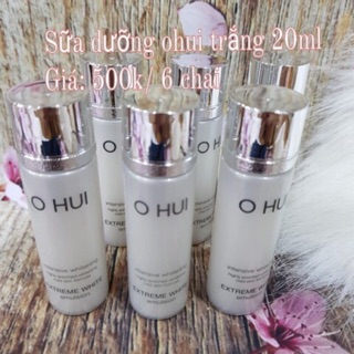 Sữa dưỡng trắng da. Ohui Extreme White Emulsion Snow vitamin. 20ml