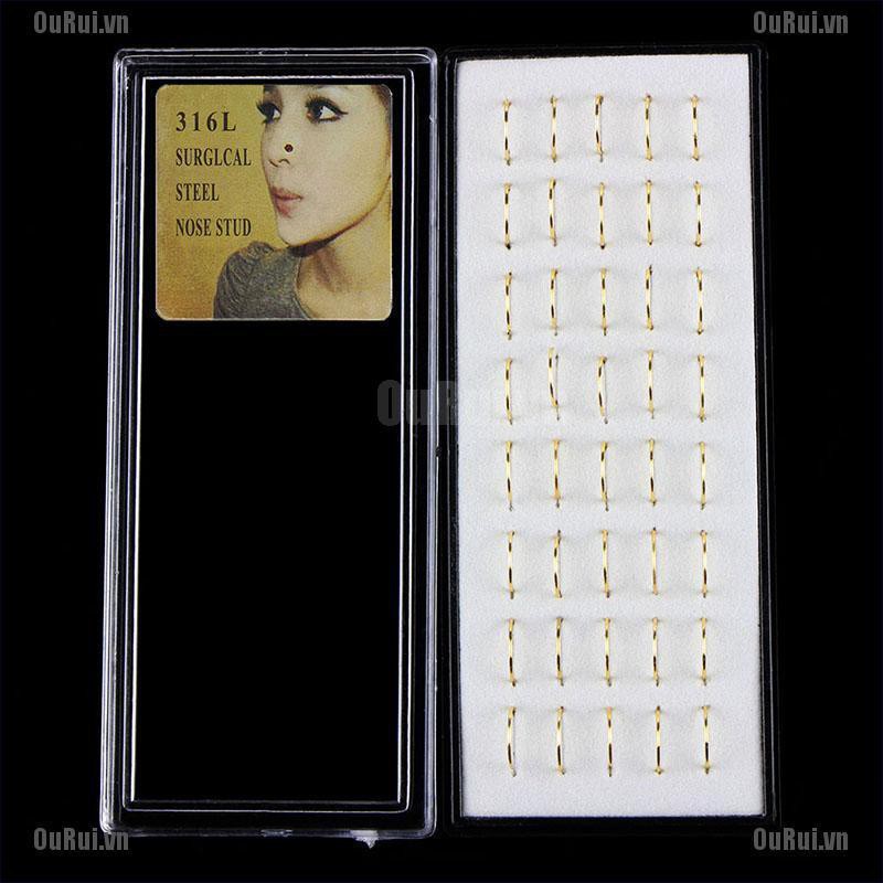 Bộ 40 Khuyên Mũi Thời Trang Cá Tính