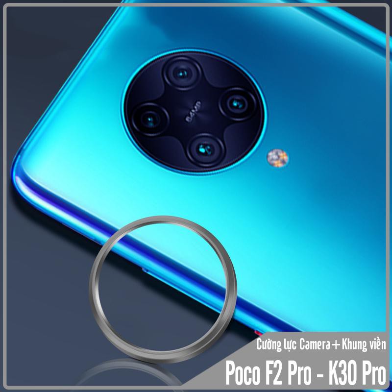 Khung viền Nhôm Camera cho Xiaomi Poco F2 Pro - Redmi K30 Pro