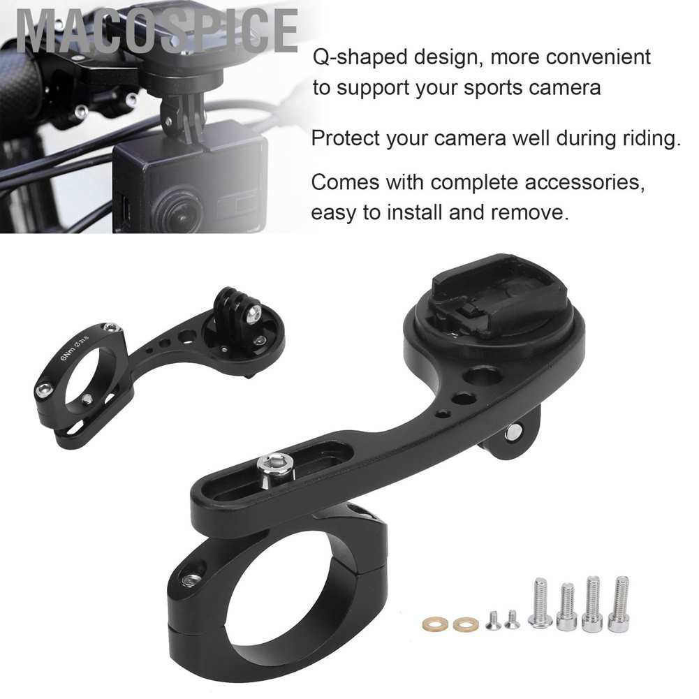 Giá đỡ camera hành trình Macospice GUB gắn tay lái xe đạp bằng hợp kim nhôm
 | BigBuy360 - bigbuy360.vn