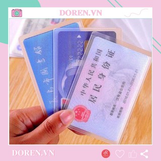 Bọc bảo vệ thẻ căn cước công dân, thẻ ngân hàng, thẻ tín dụng, bằng lái xe không thấm nước DOREN DRB005