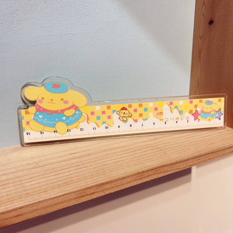 Thước kẻ đánh dấu trang sách thiết kế hoạt hình đáng yêu tiện lợi