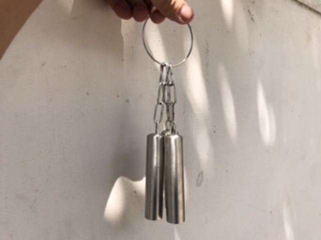 Combo 3 chuông inox đồ chơi cho vẹt