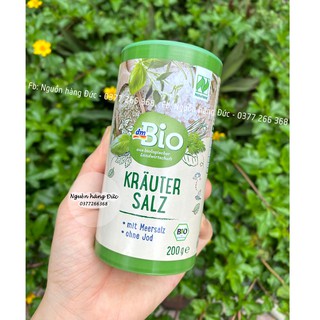 Gia vị nấu ăn dặm cho bé Dm BIO ĐỨC  - 200g (100% từ rau củ hữu cơ - không i-ốt ) dmbio - Nguồn hàng Đức