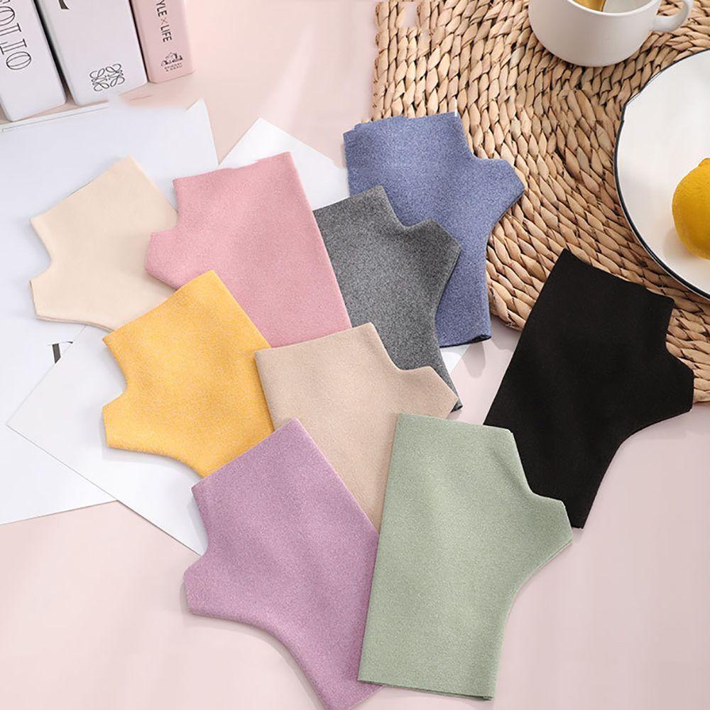 Găng Tay Len Co Giãn Màu Trơn Thời Trang Mùa Đông WMES15H Dành Cho Nữ