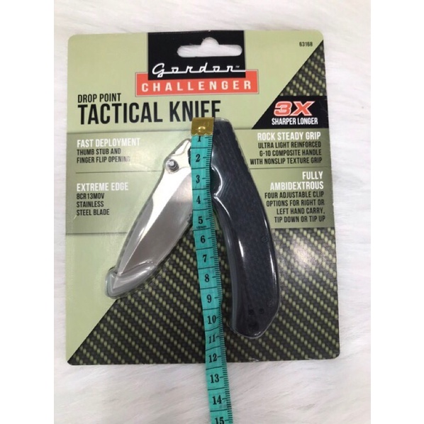 👉Dao bỏ túi Gordon Challenger - Drop Point EDC Pocket -Mỹ