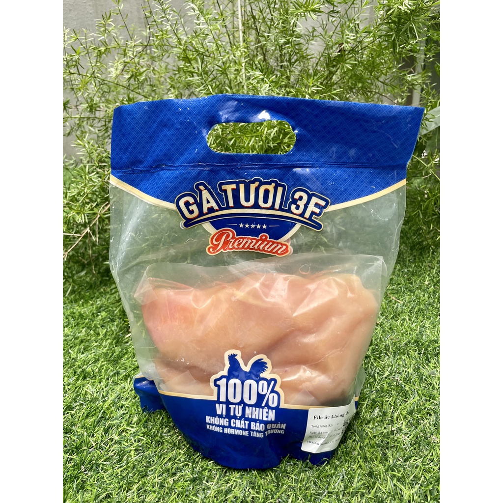3F VIET FOOD Bao Bì 1KG Phi Lê Ức Gà (Nhận hàng 1-2 ngày sau khi order)