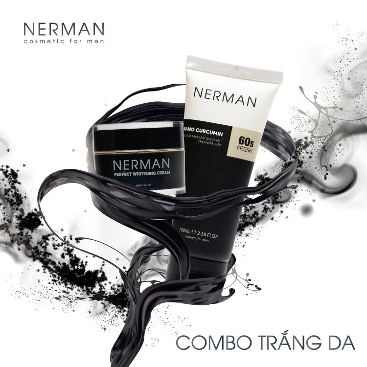 Combo trắng da Nerman dành riêng cho nam