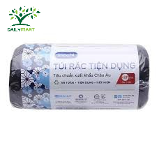 Túi Rác Có Quai Tiện Dụng Soji Chính Hãng Inochi 3 Size S/M/L Màu Đen - Hương Chanh - Hương Lavender