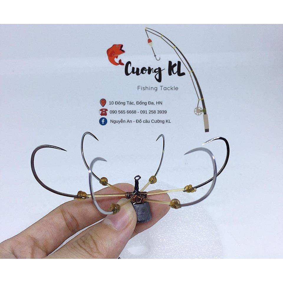 Lưỡi câu cá Xoài rộng trắng