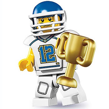 Lego Minifigures - Football Player (Series 8) - Used