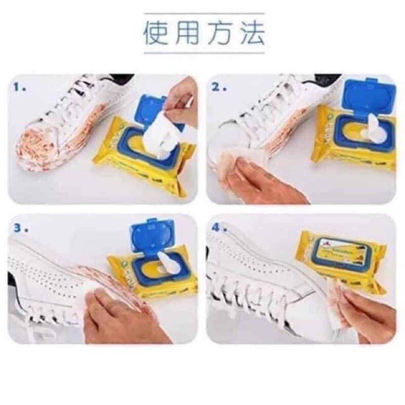 Giấy lau giày Sneaker.