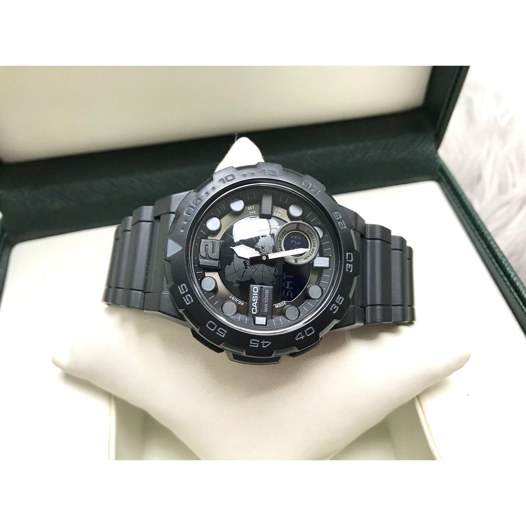 Đồng hồ nam dây nhựa Casio STANDARD AEQ-100W-1AVDF chính hãng