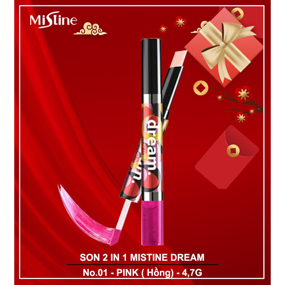 SON MÔI MISTINE 2 IN 1 MISTINE DREAM LIP & TINT