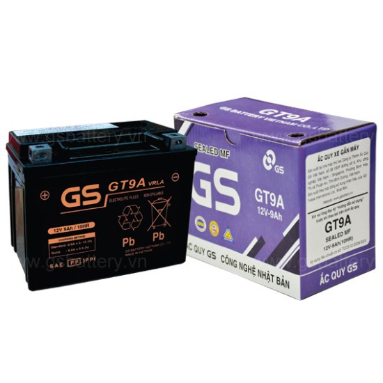 Bình ắc quy GS GT9A ( hàng chính hãng )