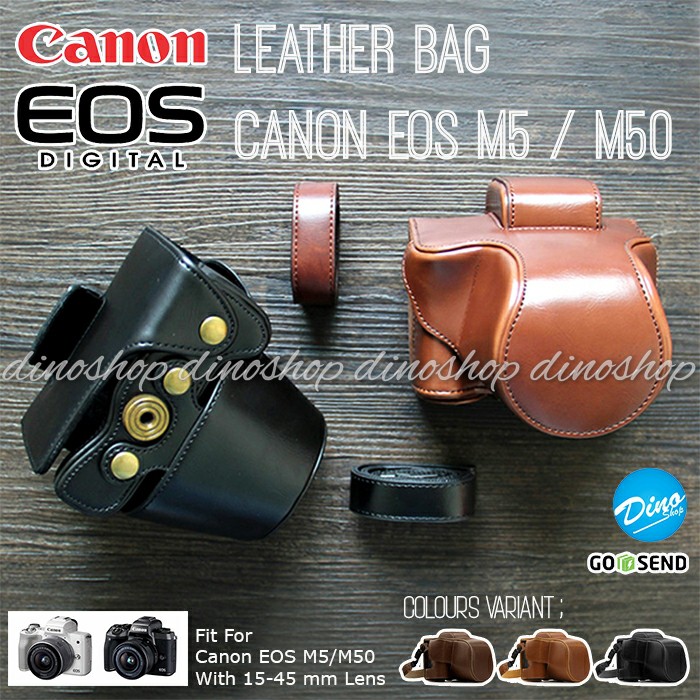 Bao Da Đựng Máy Ảnh Canon M50 M5 15-45 mm M 50 M 5 Chuyên Dụng