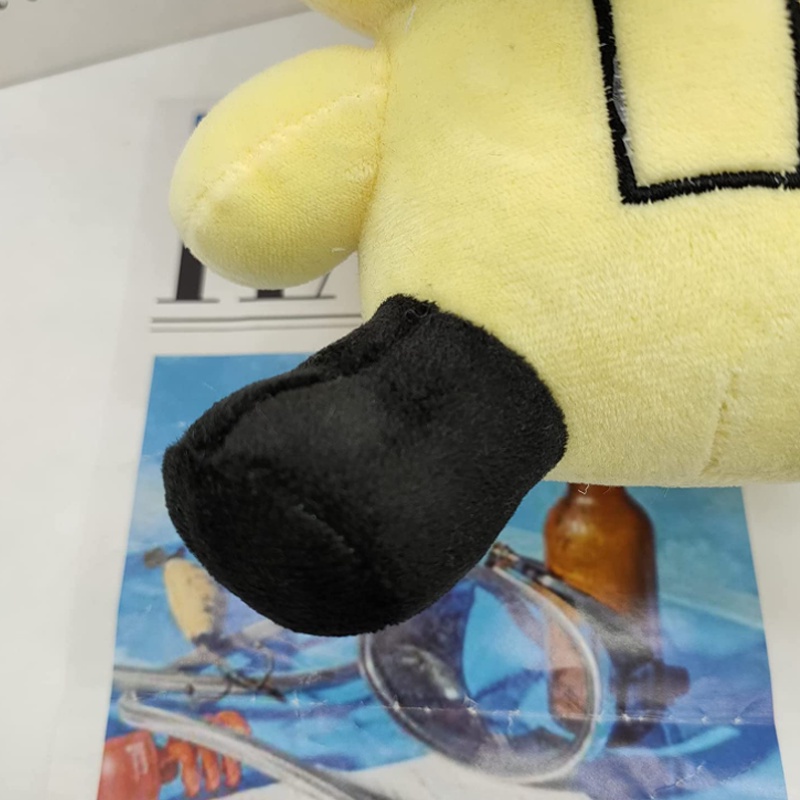 Đồ chơi nhồi bông Hình Vịt Mềm Mại Màu Tối Cho Bé