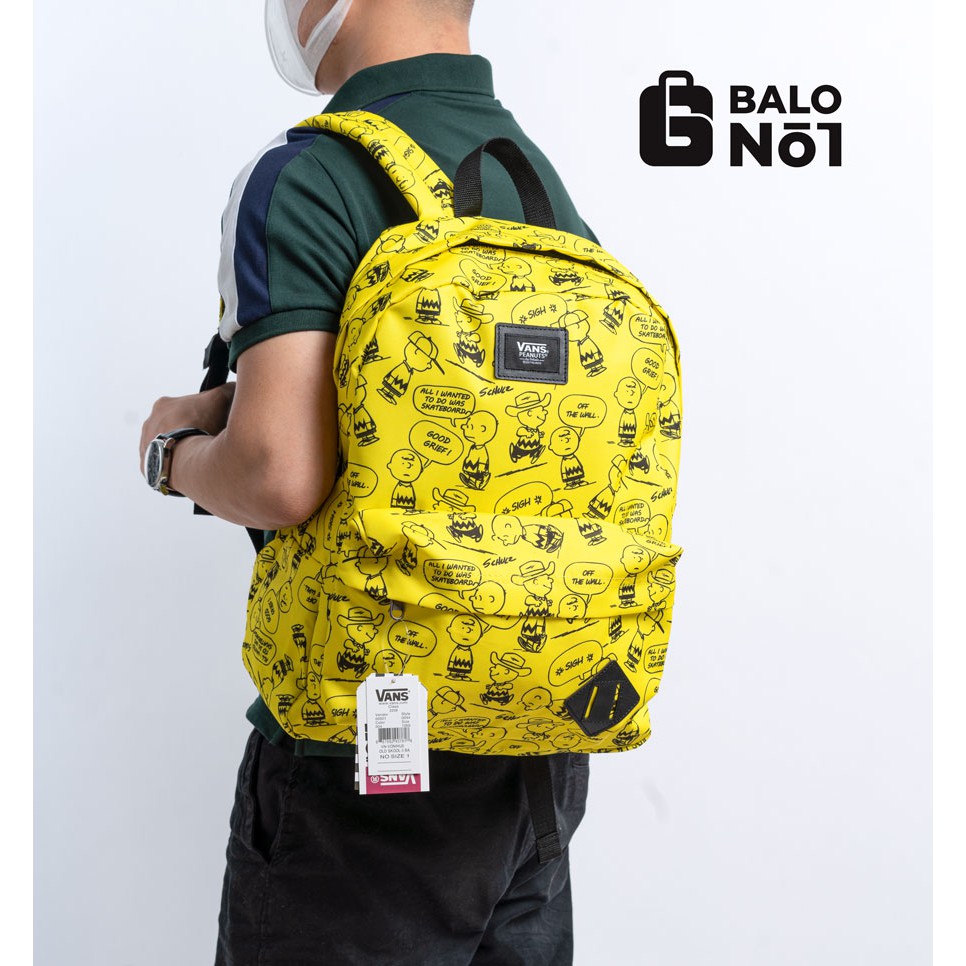 [BALO_NO.1] Balo đi học du lịch Vans Peanuts Snoopy Backpack 2019